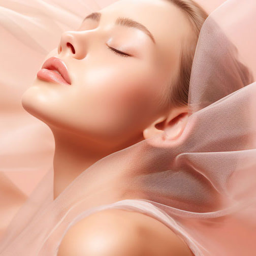 woman with smooth face sm