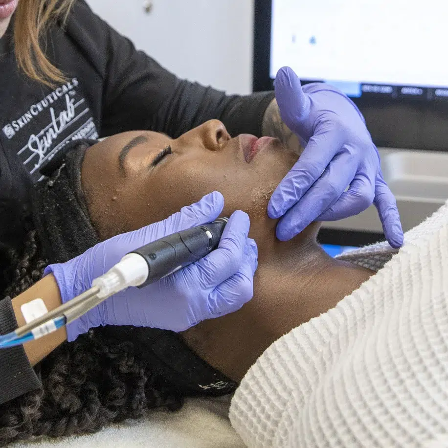 SkinBright facial treatment